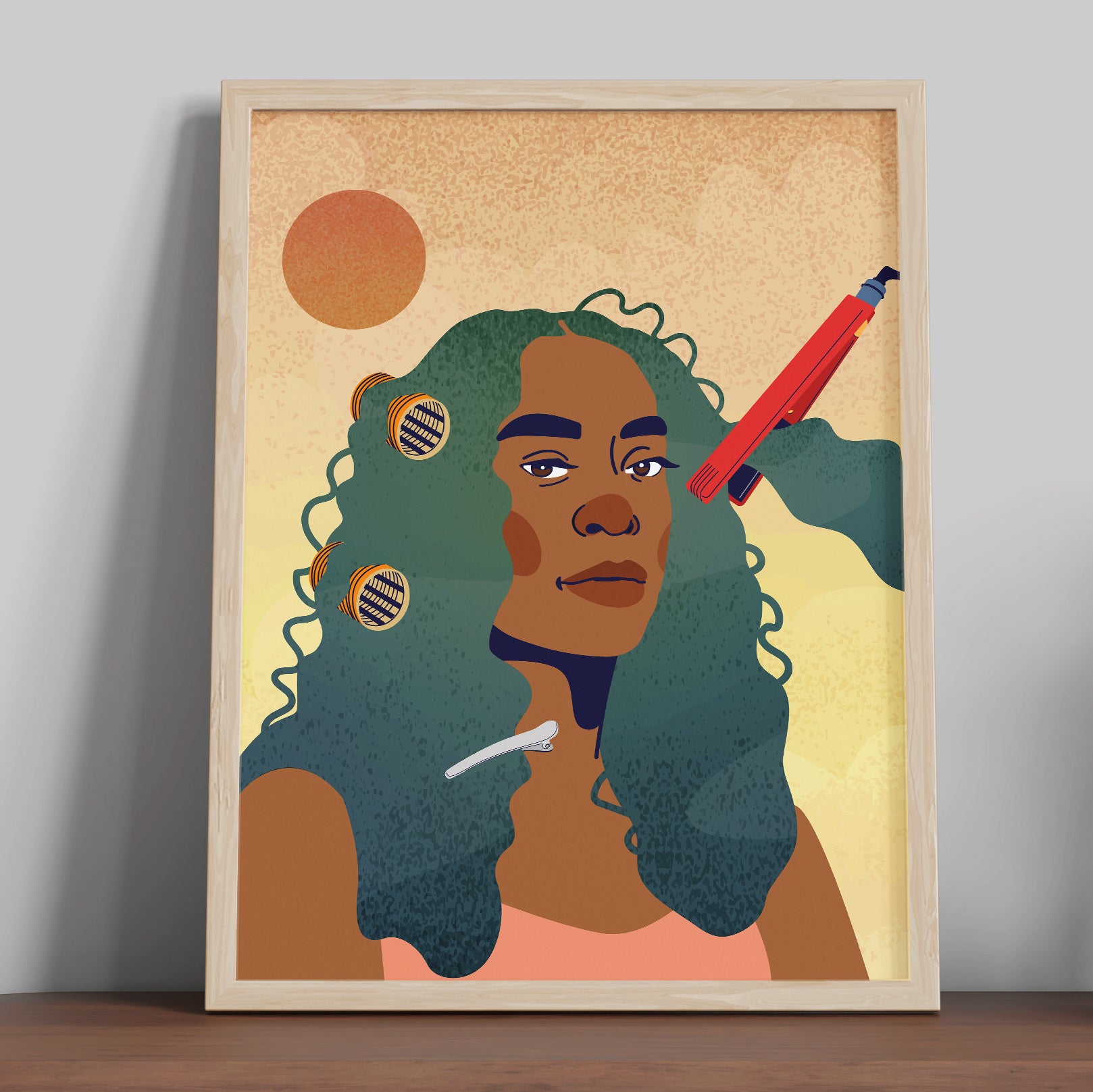 "Seat at the Vanity" Print