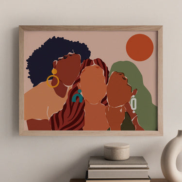 "Sisterhood" Print - DomoINK