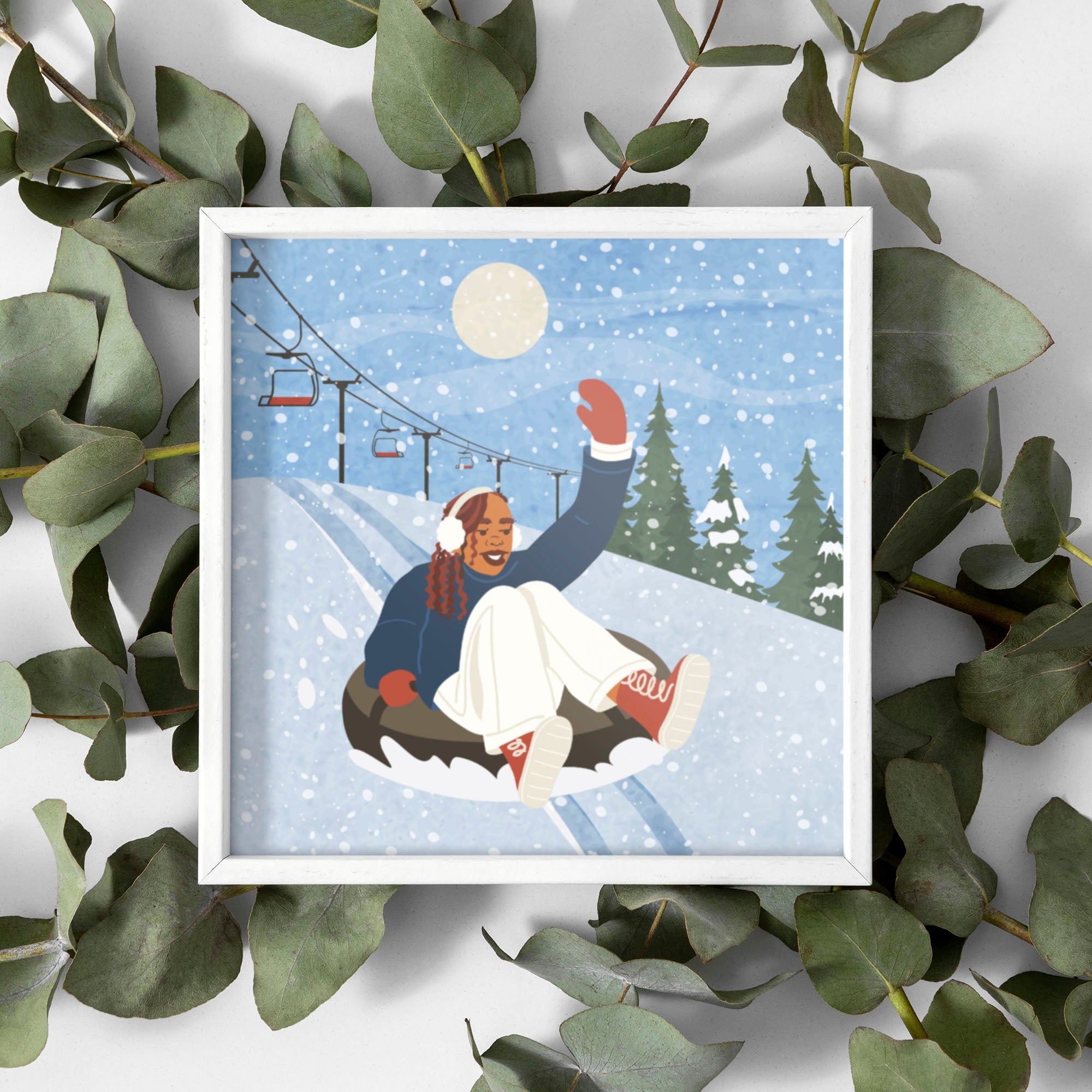 "Snow Days" Print DomoINK .
