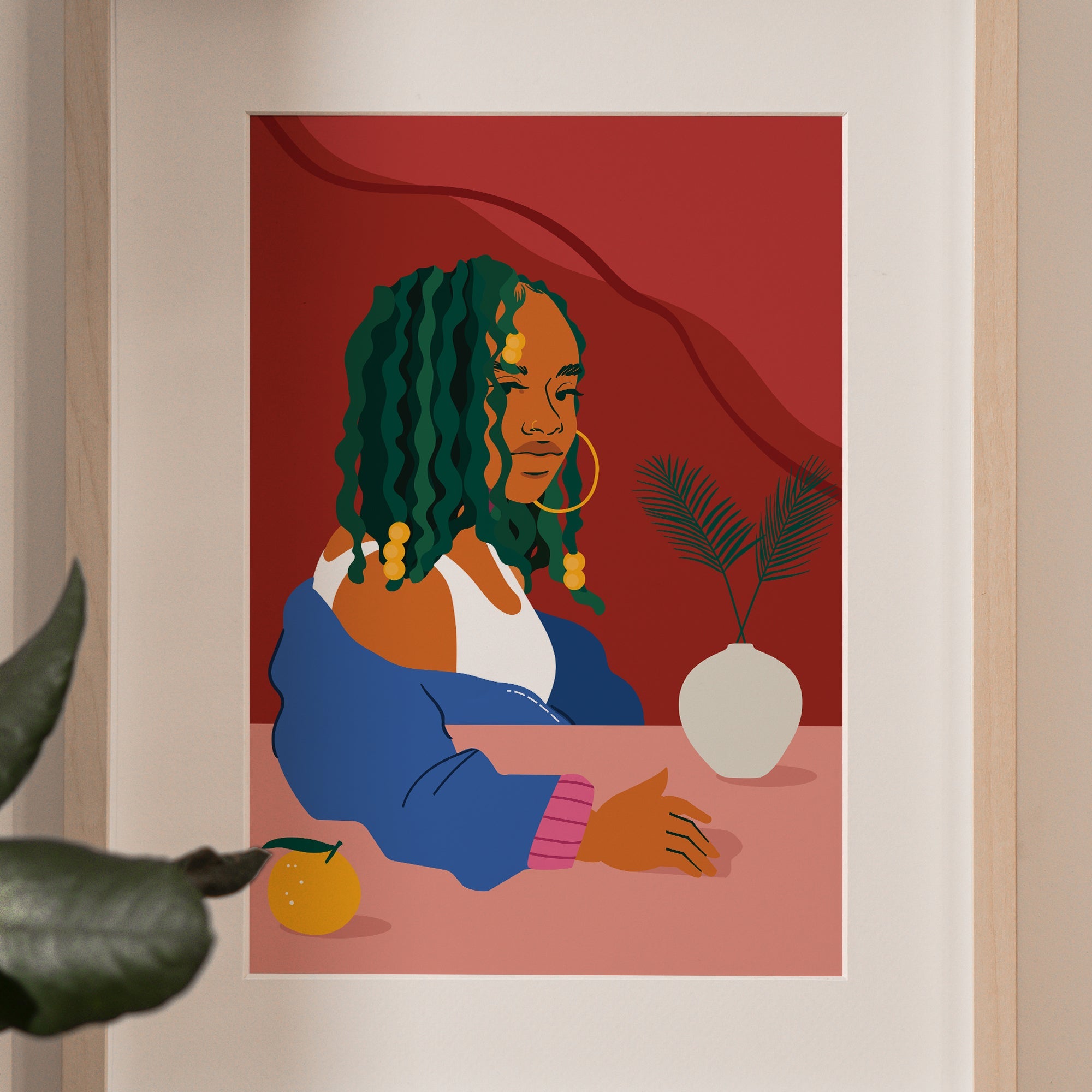"The Red Room" Print DomoINK .