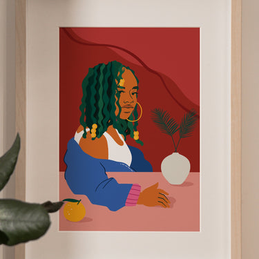 "The Red Room" Print DomoINK .