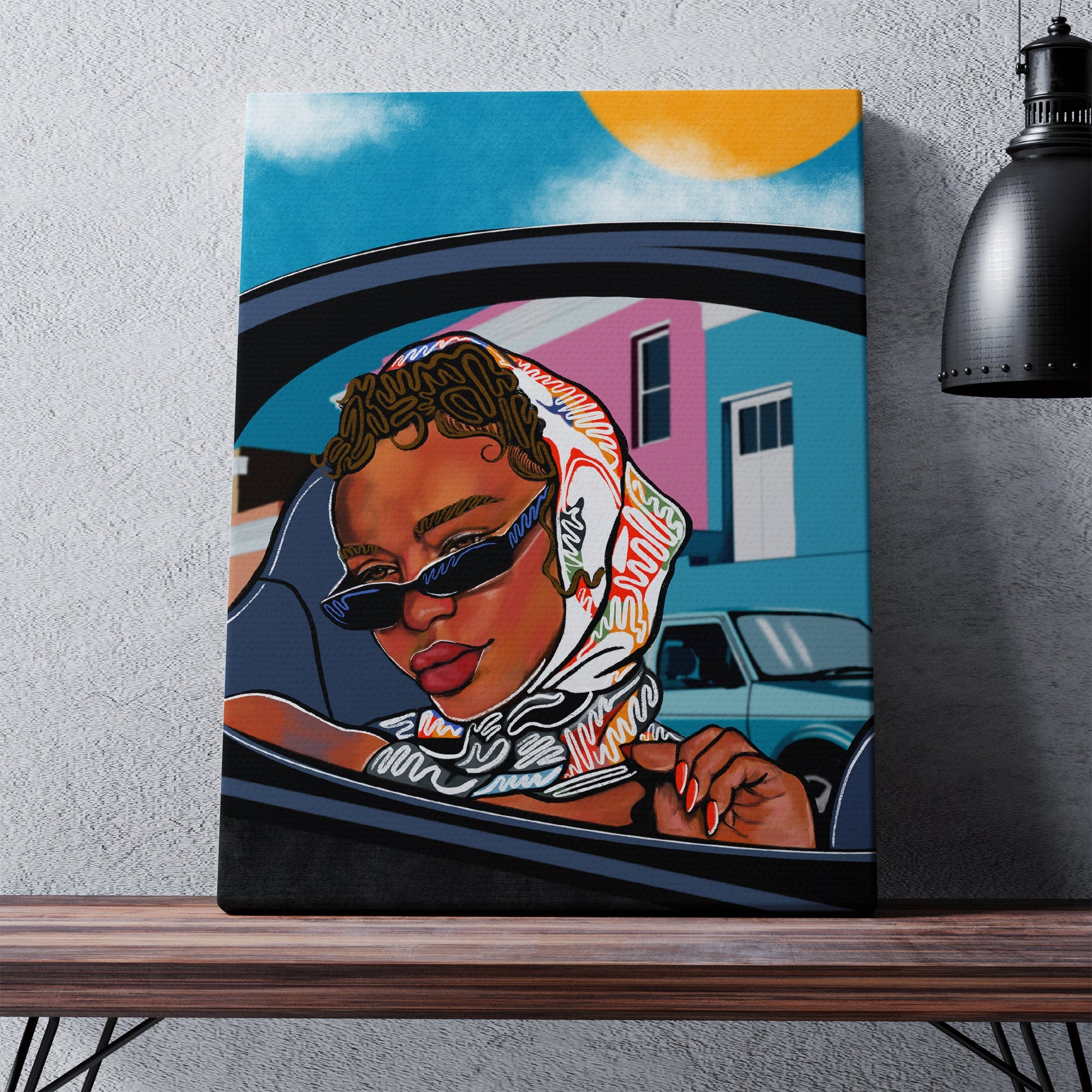 "Vintage LA" Print - DomoINK