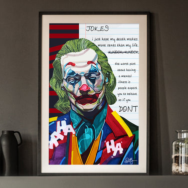 "Jokes on You" Print DomoINK .