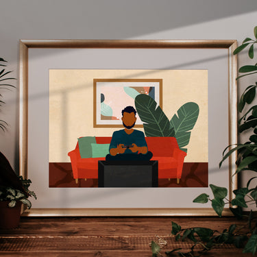 "Stay Home No. 6" Print - DomoINK