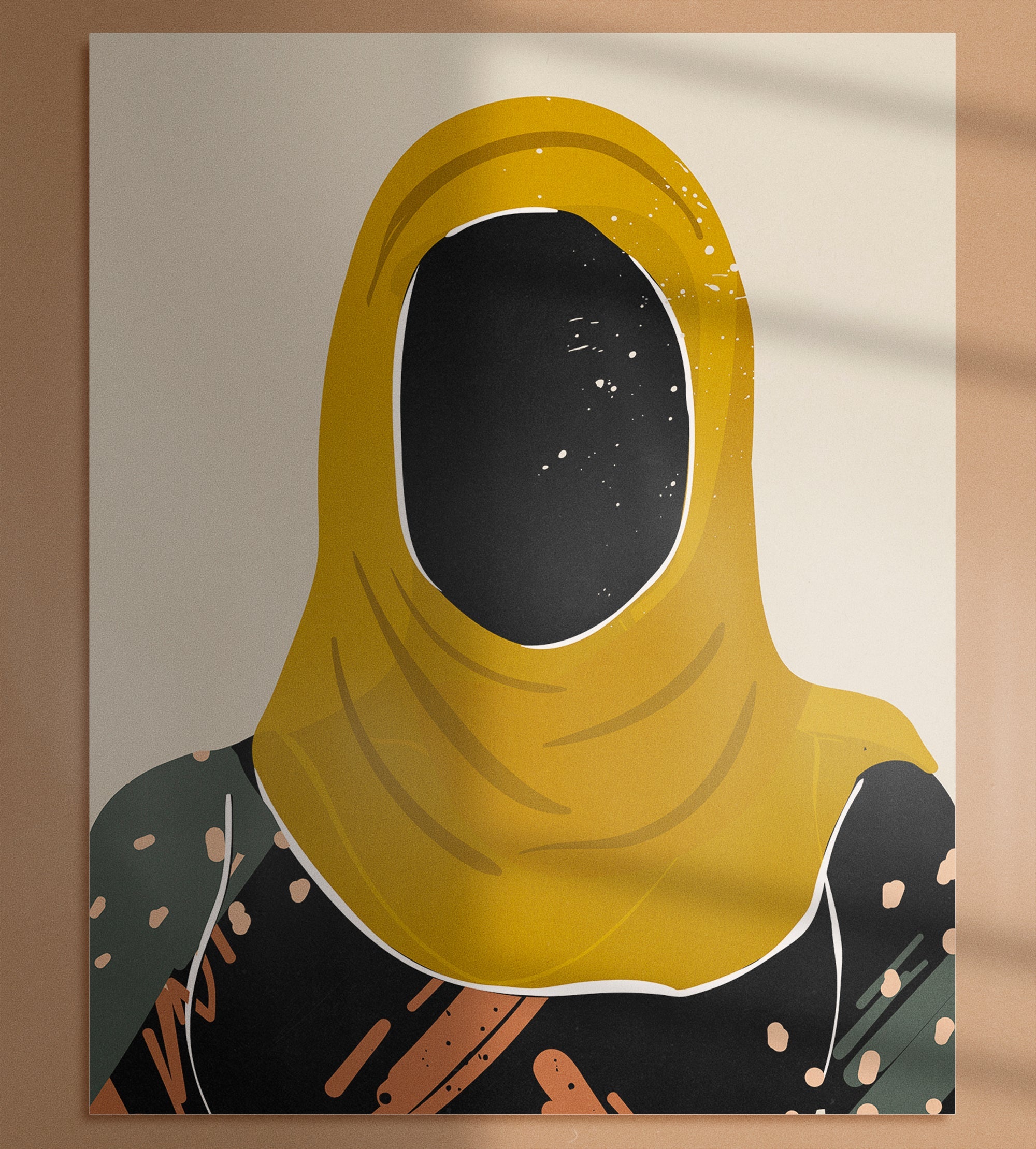 "Black Hair No. 13" Print