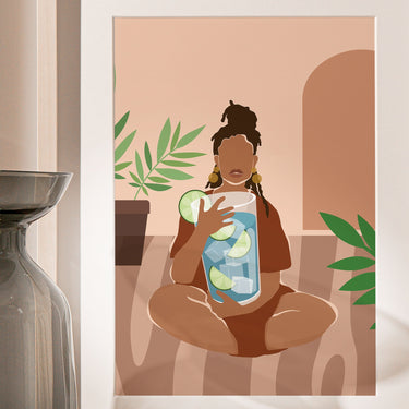 "I Need a Drink" Print DomoINK .