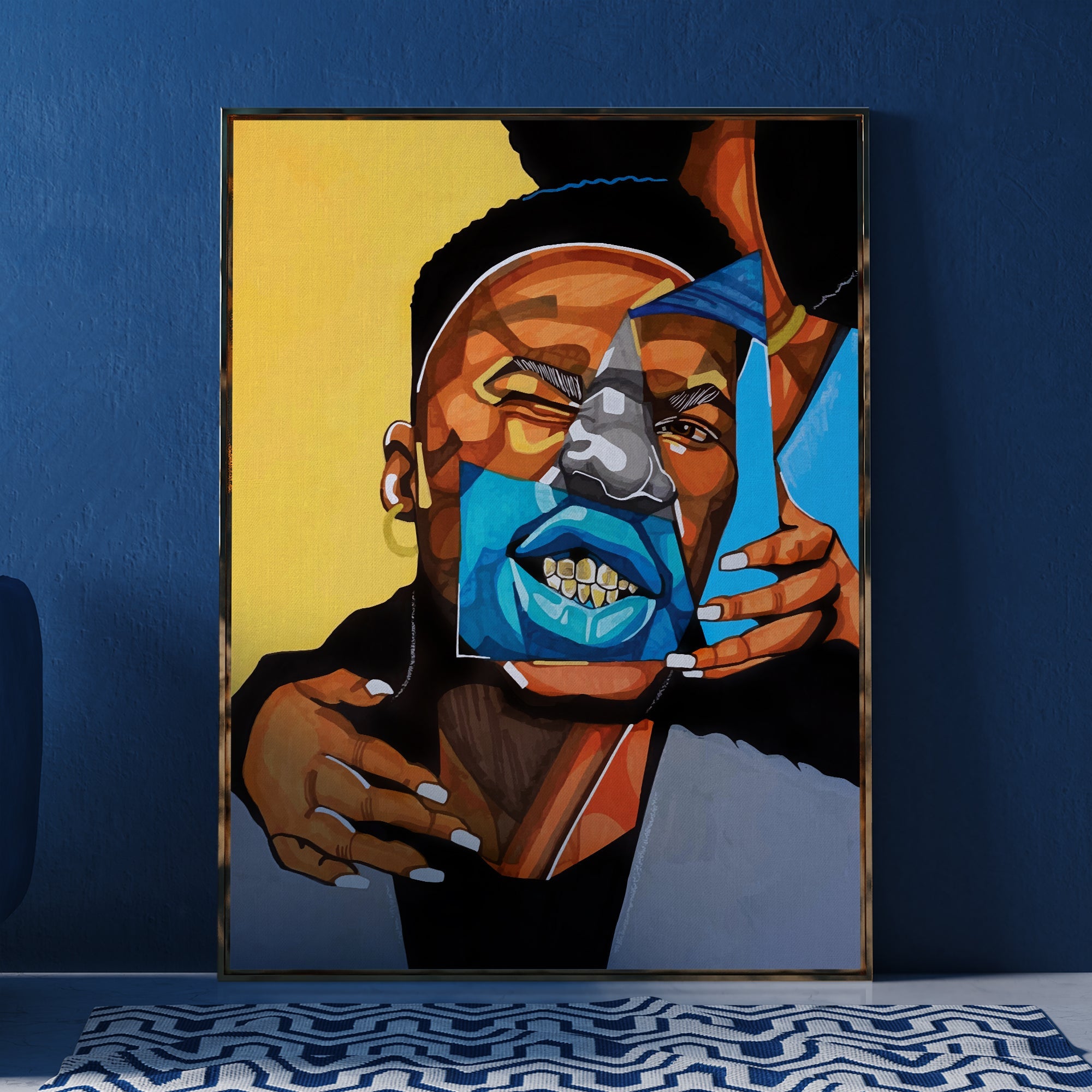 "Gold Teeth" Print - DomoINK