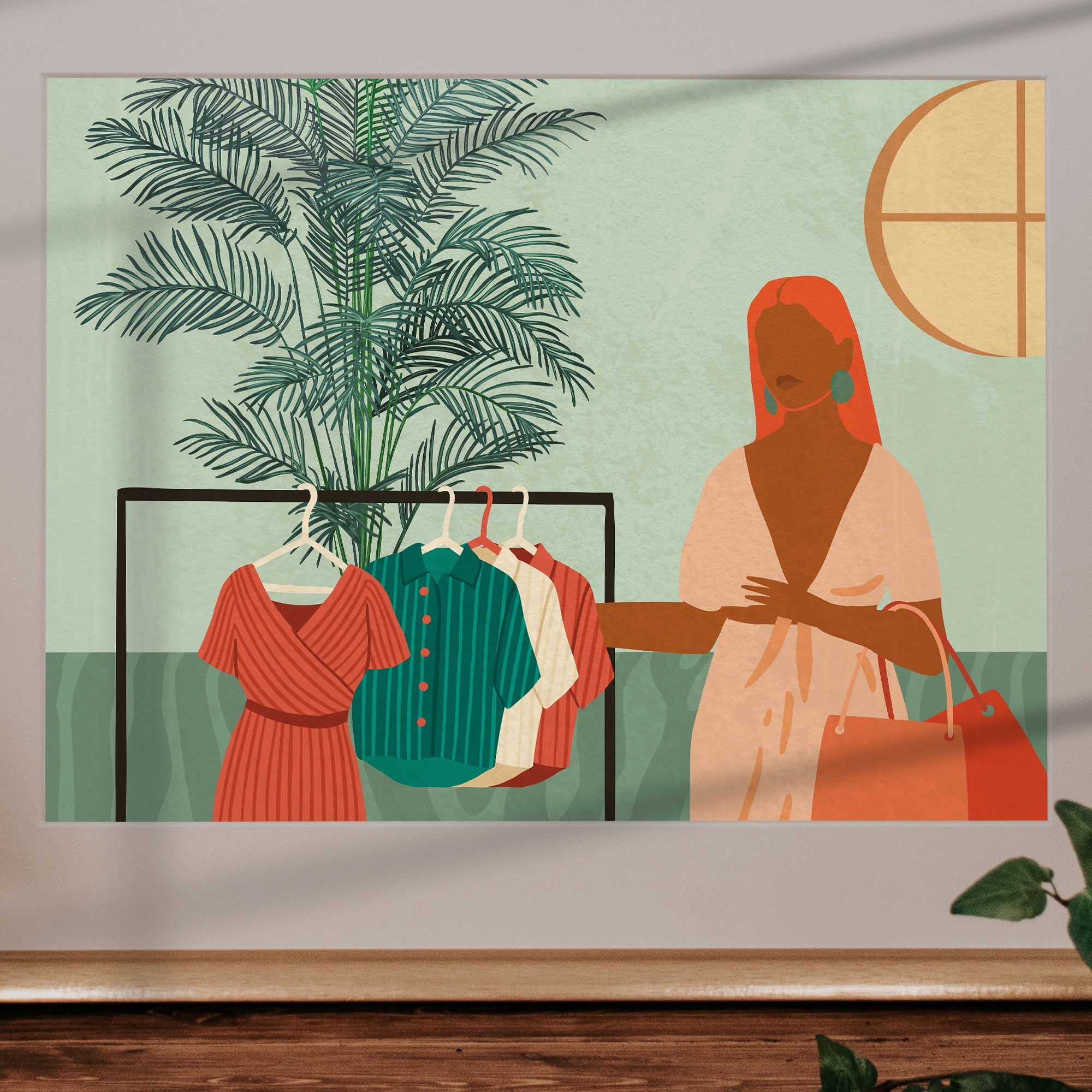 "Retail Therapy No. 1" Print - DomoINK