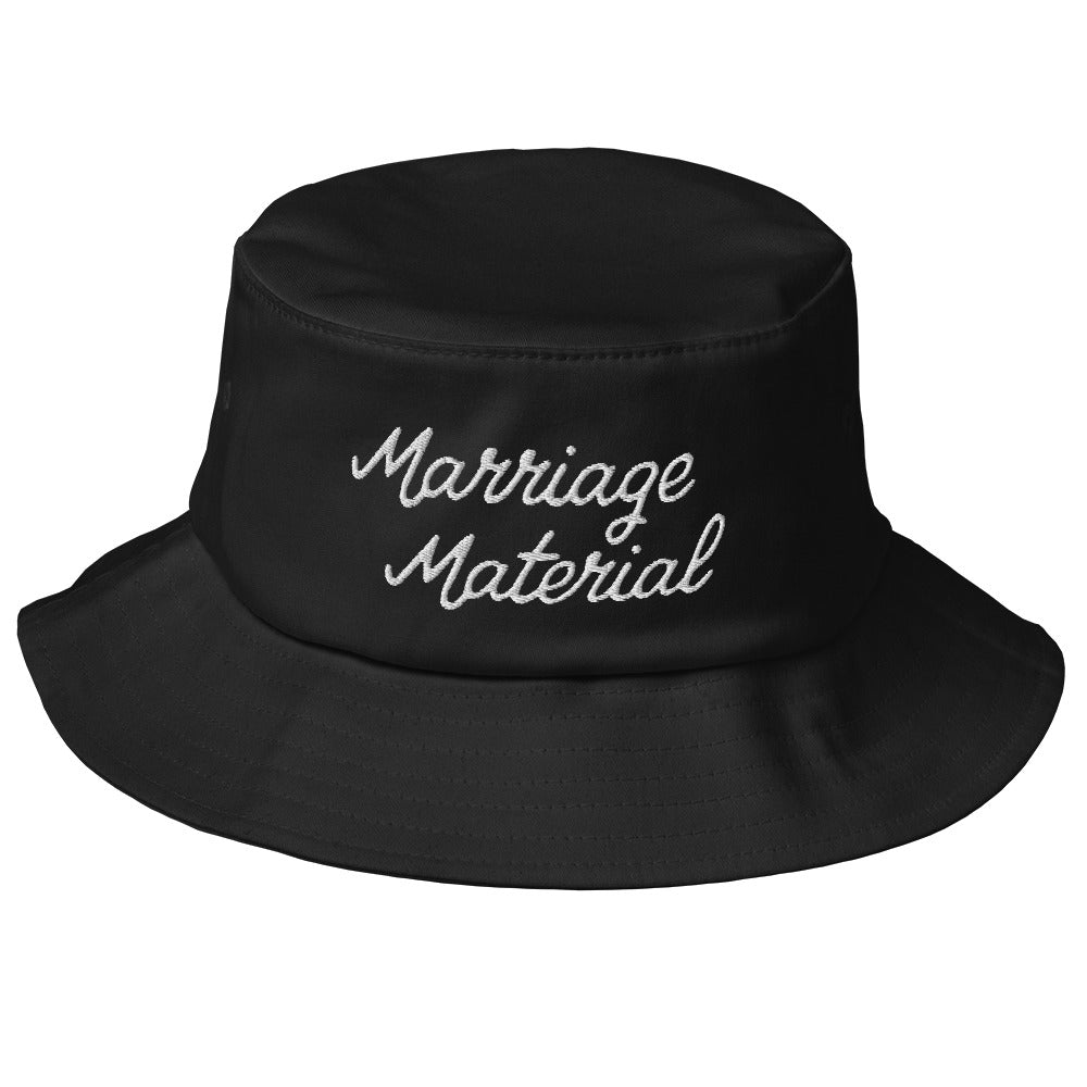 "Marriage Material" Bucket Hat