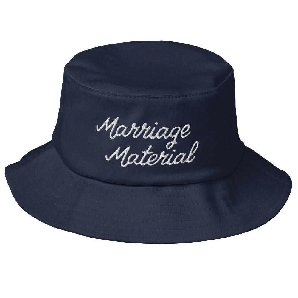 "Marriage Material" Bucket Hat