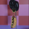"Hot Diggity Dog" Earrings DomoINK .
