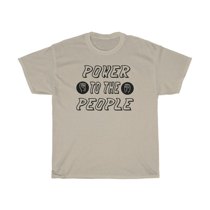 "Power to the People" Unisex T-Shirt - DomoINK