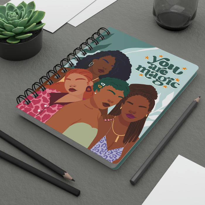 "You Are Magic" Spiral Bound Journal