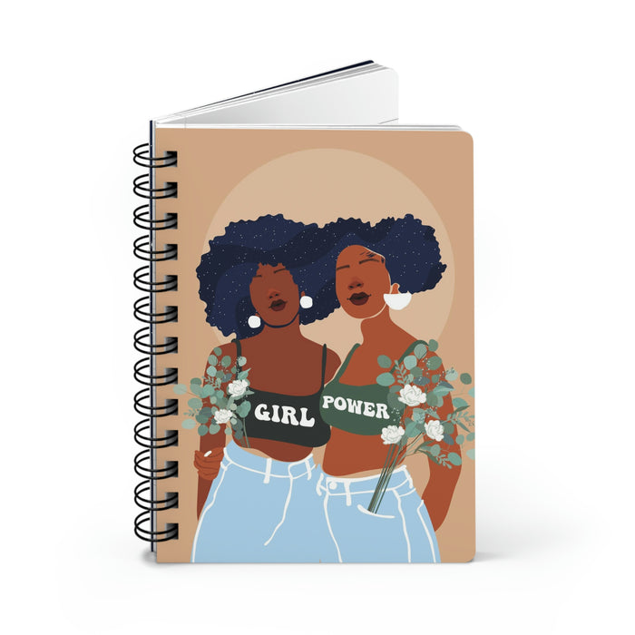 "Girl Power" Spiral Bound Journal