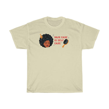 "Hair Care is Self Care" Unisex T-Shirt - DomoINK