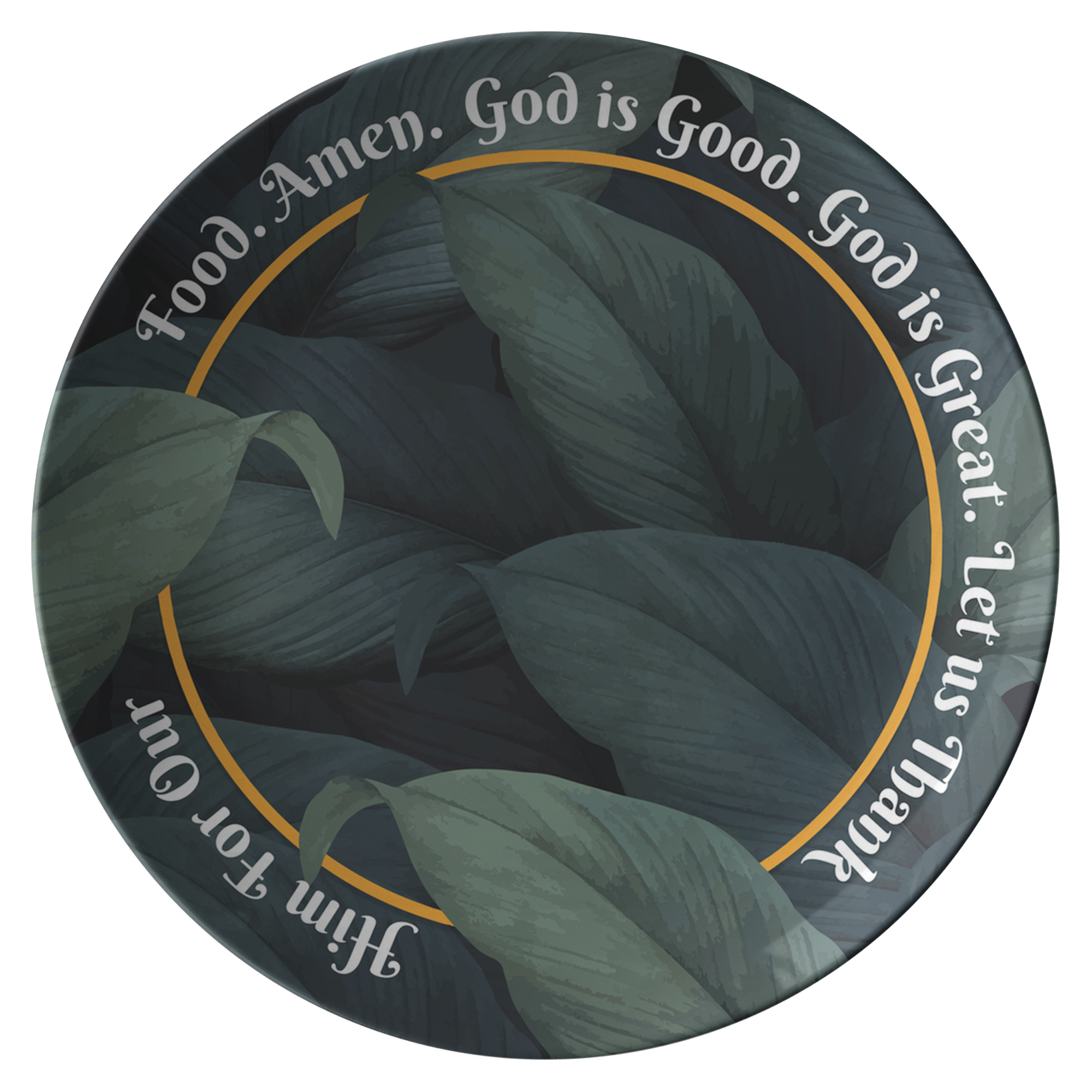 "God is Good" Prayer Series Plate - DomoINK