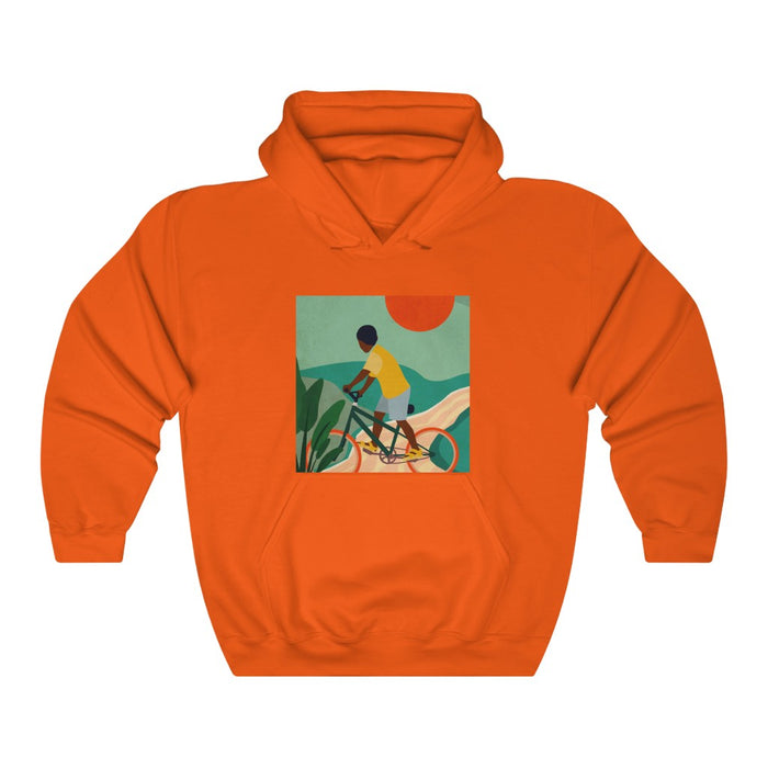 "Sunset" Hooded Sweatshirt - DomoINK