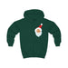 "Santa on the Slopes" Kids Hoodie - DomoINK