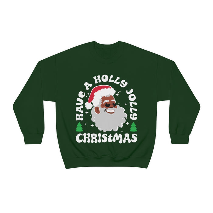 "Holly Jolly Christmas" Unisex Sweatshirt - DomoINK