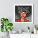 "Angela" Framed Art Print - DomoINK