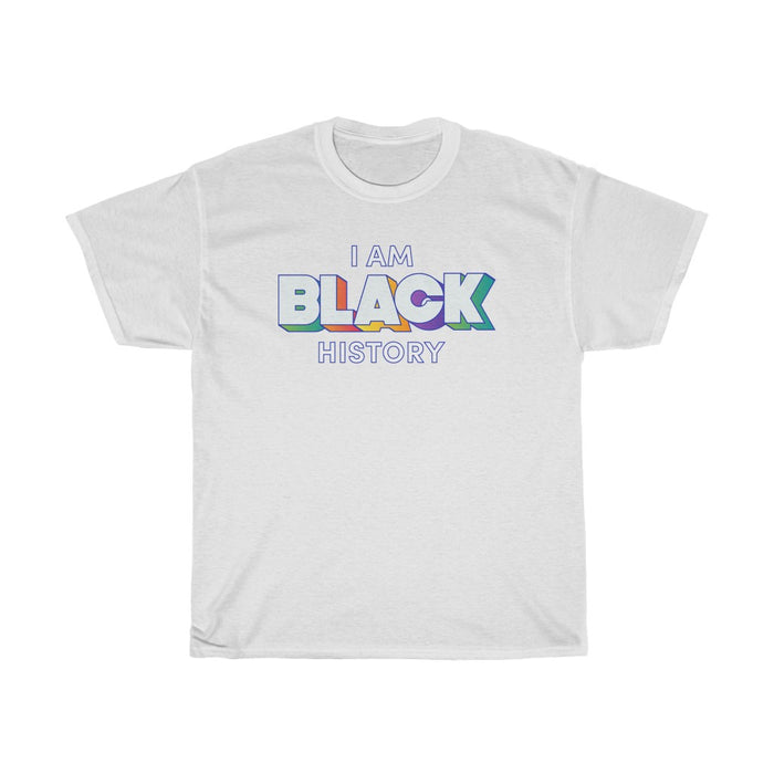 "I am Black History" Unisex T-Shirt - DomoINK