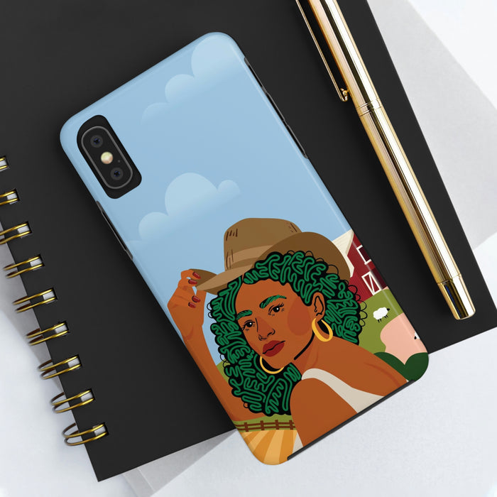 "Cowgirl" Tough Phone Case - DomoINK