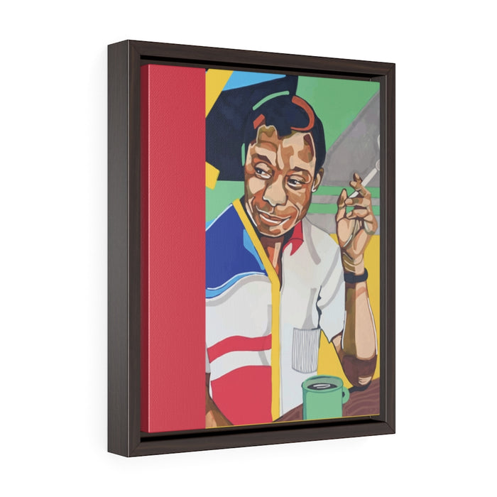"Baldwin" Framed Canvas Print - DomoINK