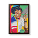 "Baldwin" Framed Art Print - DomoINK