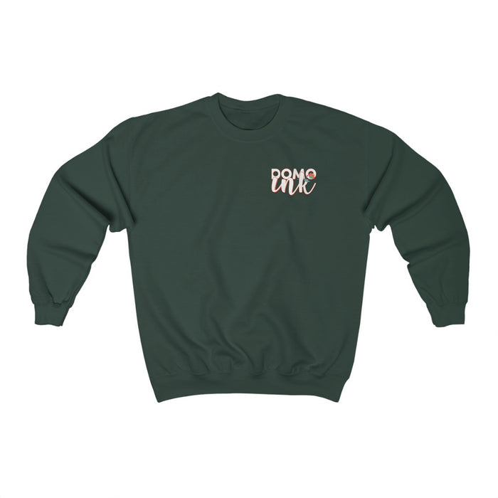 "Give Asian Women Their Flowers" Unisex Sweatshirt - DomoINK