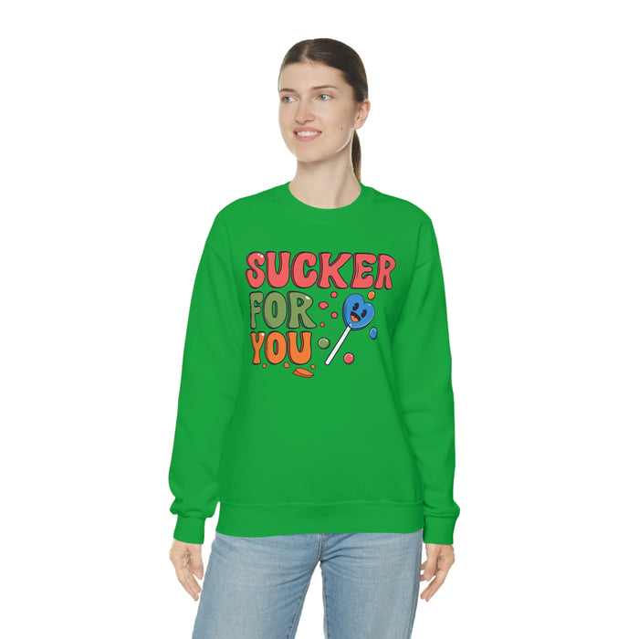 "Sucker For You" Unisex Sweatshirt - DomoINK