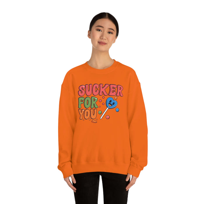 "Sucker For You" Unisex Sweatshirt - DomoINK
