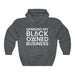 "Black Owned" Unisex Hooded Sweatshirt - DomoINK