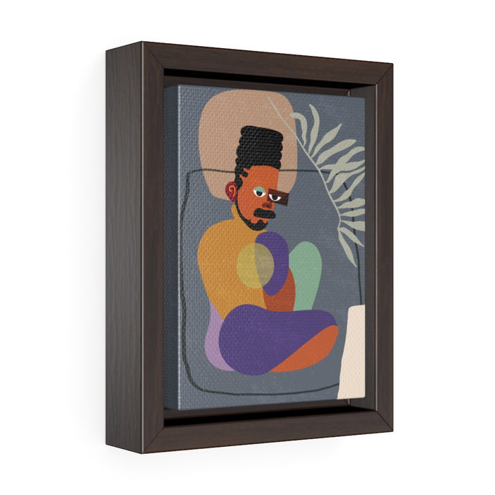 "Wayne" Framed Canvas Print - DomoINK