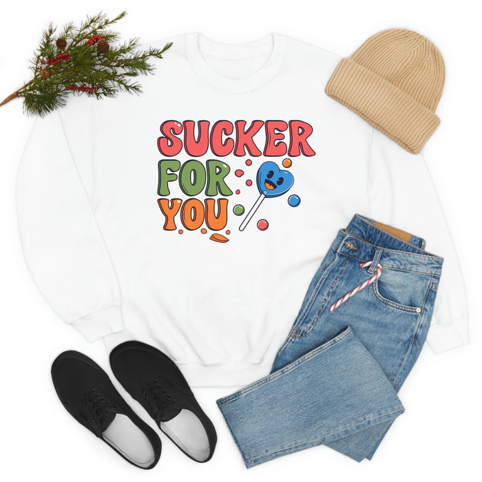 "Sucker For You" Unisex Sweatshirt - DomoINK