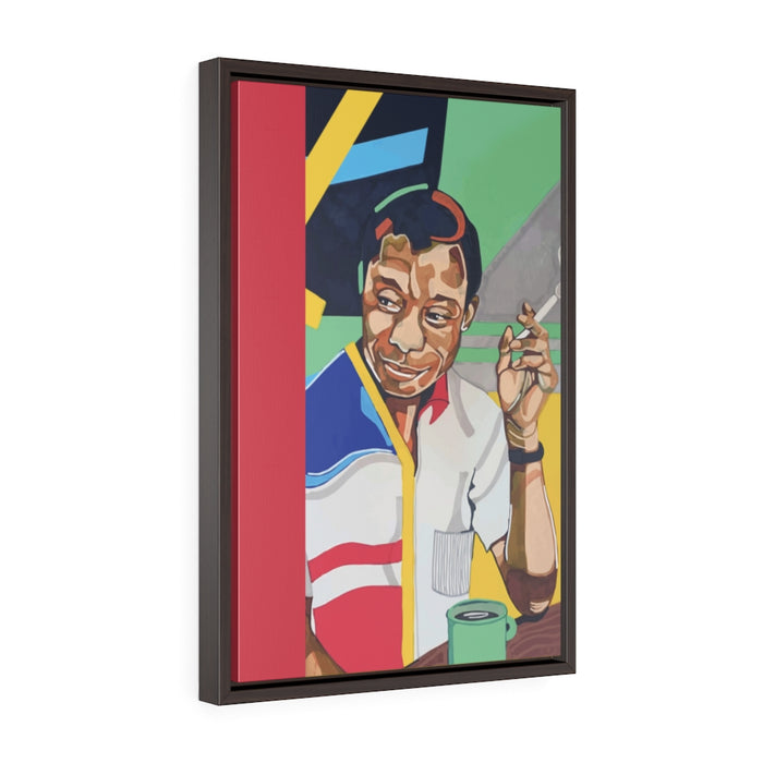 "Baldwin" Framed Canvas Print - DomoINK