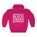 "Black Owned" Unisex Hooded Sweatshirt - DomoINK