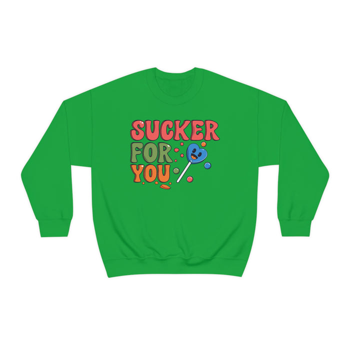 "Sucker For You" Unisex Sweatshirt - DomoINK