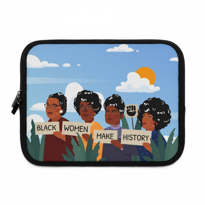 "Black Women Make History" Laptop Sleeve - DomoINK