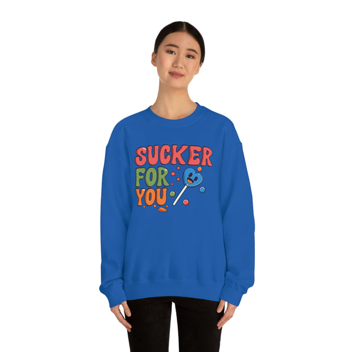 "Sucker For You" Unisex Sweatshirt - DomoINK