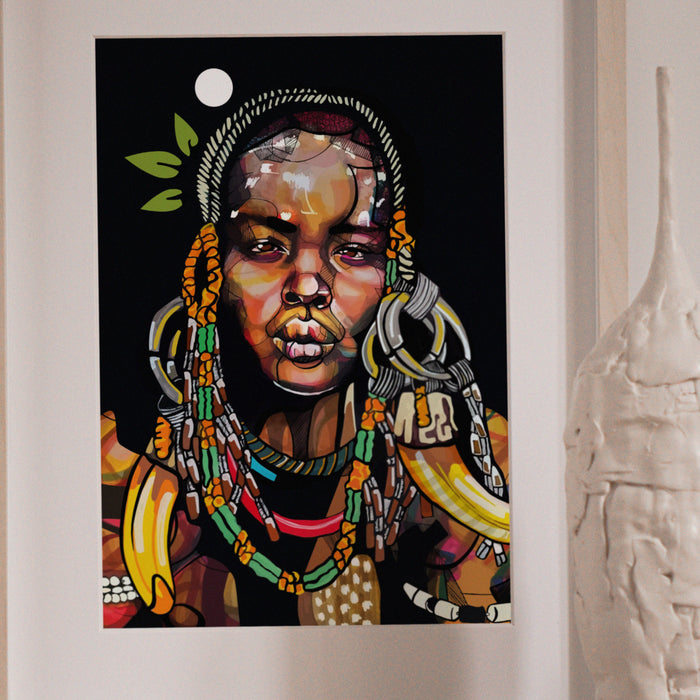 "Africa '93" Print - DomoINK