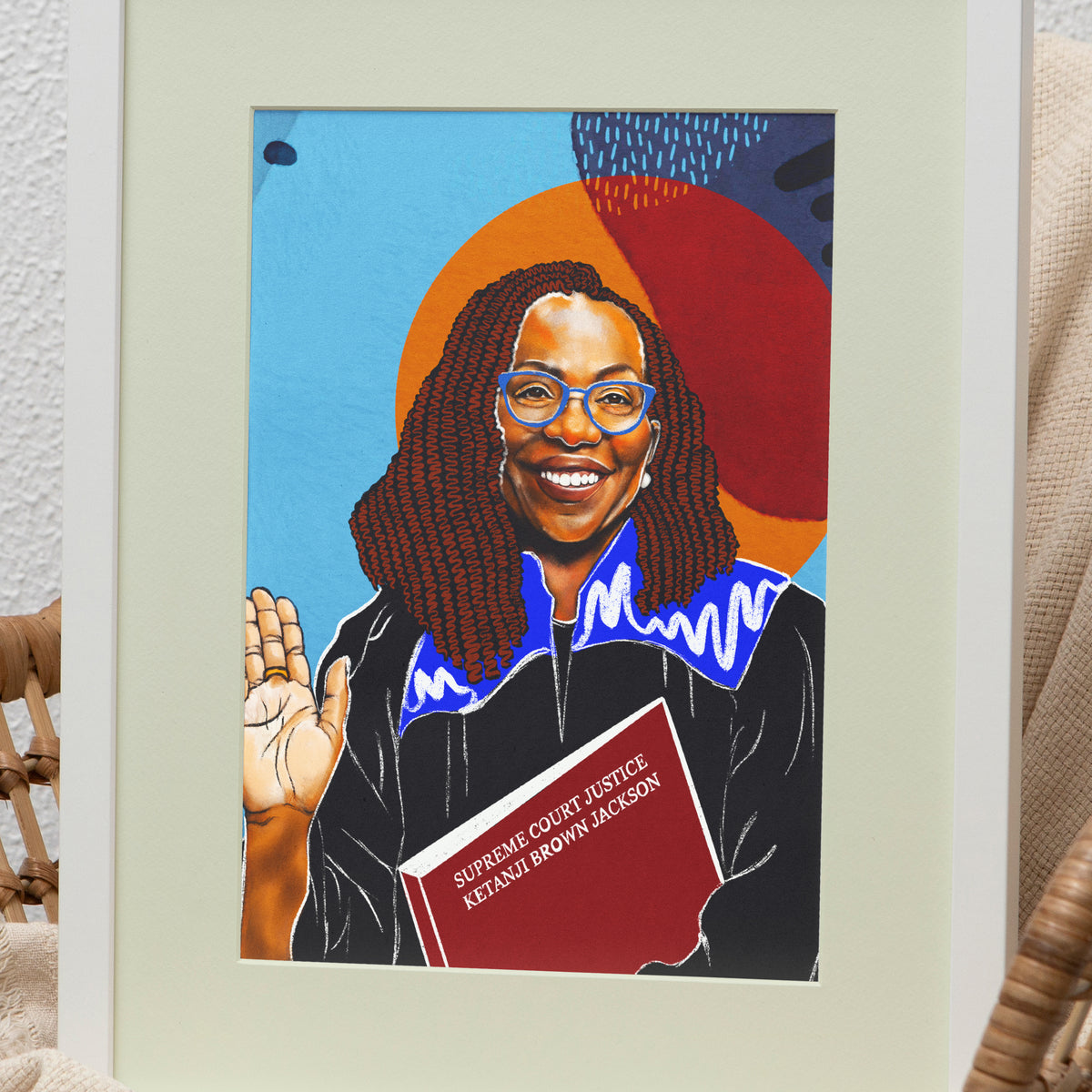 &ldquo;Supreme Justice Ketanji Brown Jackson&rdquo; Print — DomoINK