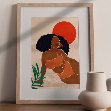 "Red Sun" Print - DomoINK