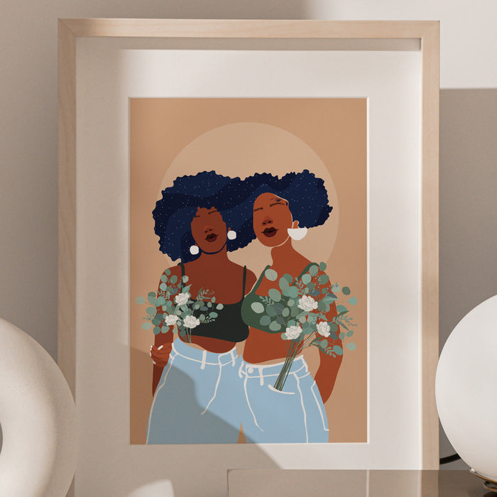 "Soul Sisters" Print - DomoINK