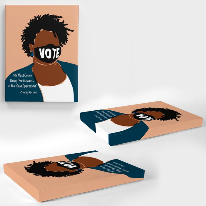 "Stacey Abrams" Print - DomoINK