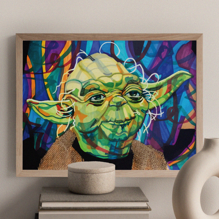"Green of the Stars" Print - DomoINK