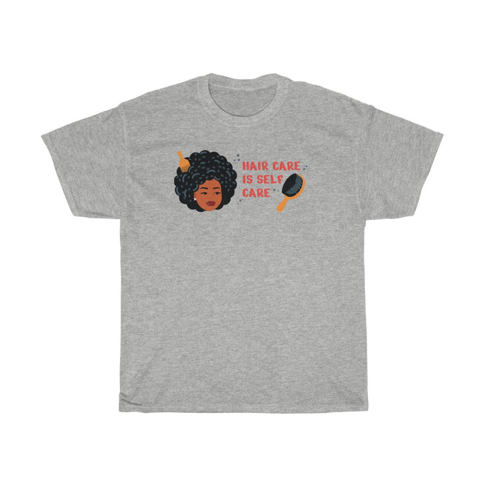 "Hair Care is Self Care" Unisex T-Shirt - DomoINK