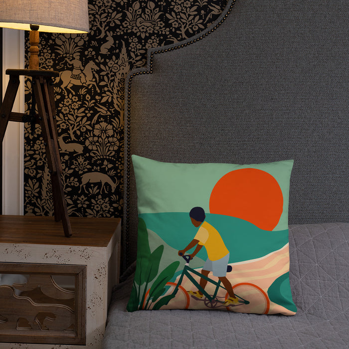 "Sunset" Pillow - DomoINK
