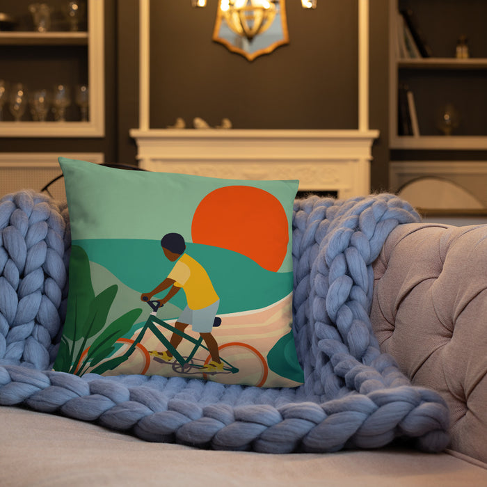 "Sunset" Pillow - DomoINK
