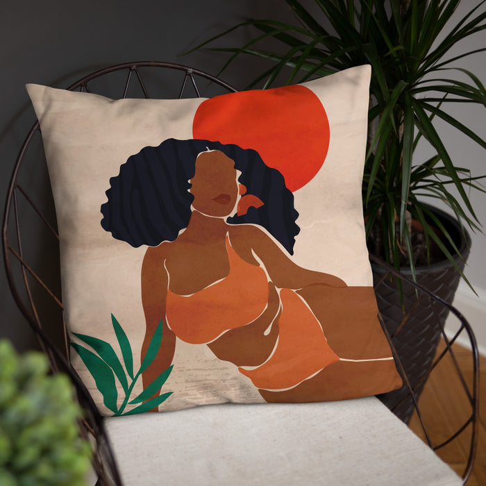 "Red Summer" Pillow - DomoINK