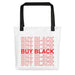 "Buy Black" Tote bag - DomoINK